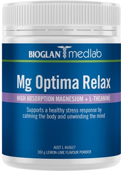 Medlab+Mg+Optima+Relax+Lemon-Lime+Powder+300g