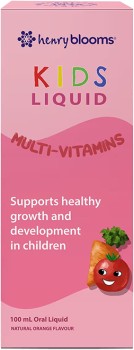 Henry+Blooms+Kids+Liquid+Multi-+Vitamins+100mL