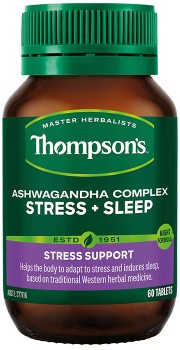 Thompsons+Ashwagandha+Complex+Stress+%2B+Sleep+60+Tablets