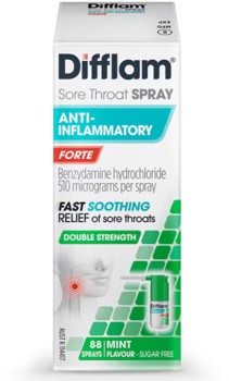 Difflam+Forte+Sore+Throat+Spray+Fresh+Mint+15ml