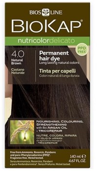 Biokap+Nutricolor+Delicato+4.0+Natural+Brown+140ml
