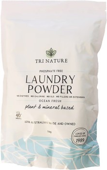 Tri+Nature+Laundry+Powder+Ocean+Fresh+1kg