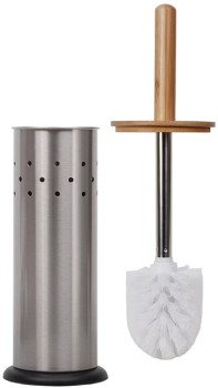 White+Magic+Eco+Basics+Toilet+Set+Stainless+Steel+1Pk