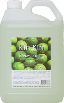 Kin+Kin+Naturals+Eco+Dishwash+Liquid+Lime+and+Eucalyptus+5L