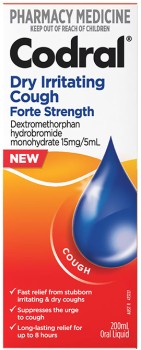 Codral+Dry+Irritating+Cough+Forte+Strength+200ml