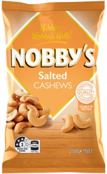 Nobby%26rsquo%3Bs+Salted+Cashews+250g