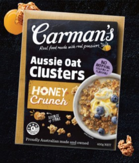 Carman%26rsquo%3Bs+Aussie+Oat+Clusters+450g+Selected+Varieties