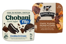 Chobani+Flip+Greek+Yogurt+or+Gippsland+Dairy+Yogurt+Mix-Ins+140g+Selected+Varieties