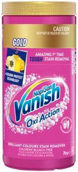 Vanish+NapiSan+Gold+Oxi+Action+2kg+Selected+Varieties