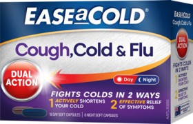 Ease+a+Cold+Cough%2C+Cold+%26amp%3B+Flu+Dual+Action+Day+%26amp%3B+Night+Soft+Capsules+24+Pack%2A