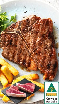 Australian-Beef-T-Bone-Steak on sale