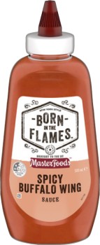 MasterFoods+Born+in+the+Flames+Sauce+500mL+Selected+Varieties