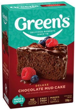 Green%26rsquo%3Bs+Baking+Mix+380%E2%80%91630g+or+Deluxe+Choc+Chip+Buttermilk+Pancake+Shake+335g+Selected+Varieties
