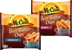 McCain+Beer+Batter+Chips+or+Wedges+750g+Selected+Varieties