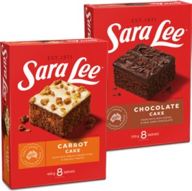 Sara+Lee+Chocolate+Cake+350g+or+Carrot+Cake+400g