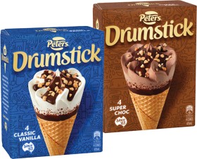 Peters+Drumstick+4+Pack+or+Minis+6+Pack+Selected+Varieties