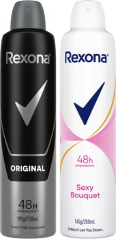 Rexona+Antiperspirant+Spray+250mL+Selected+Varieties