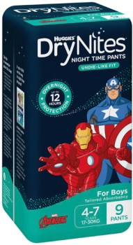 Huggies+DryNites+Pants+8-10+Pack+Selected+Varieties