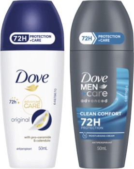 Dove+Advanced+72hr+Antiperspirant+Roll+On+Deodorant+50mL