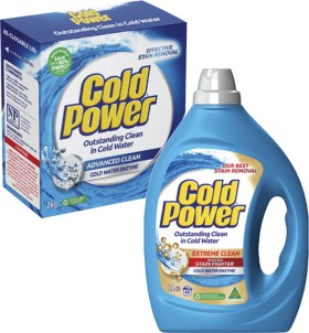 Cold+Power+Laundry+Liquid+2+Litre+or+Powder+2kg