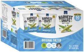 Calbee+Harvest+Snaps+Pea+Crisps+50+Pack+900g