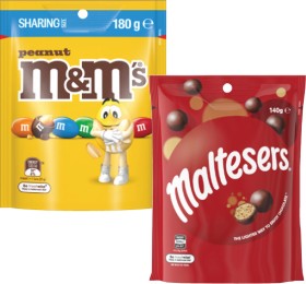 Mars+M%26amp%3BMs%2C+Maltesers+or+Pods+120g-180g