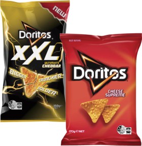 Doritos+or+XXL+Corn+Chips+150g-170g