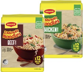 Maggi+2+Minute+Instant+Noodles+12+Pack+864g-888g