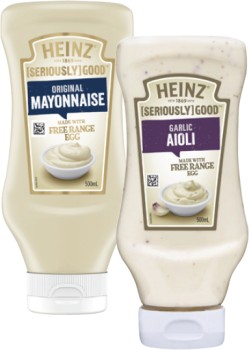 Heinz+Seriously+Good+Mayonnaise+or+Aioli+500mL