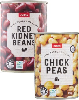 Coles+Beans+420g