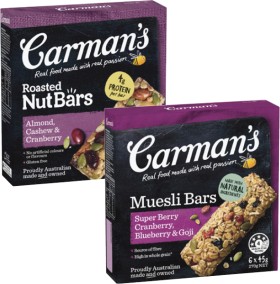 Carman%26%23039%3Bs+Nut+or+Muesli+Bars+140g-270g