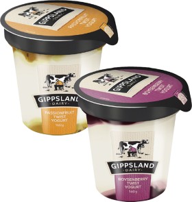 Gippsland+Dairy+Twist+Yogurt+160g
