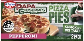 Papa+Giuseppi%26%23039%3Bs+Pepperoni+Pizza+Pies+2+Pack+326g