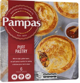 Pampas+Frozen+Puff+Pastry+6+Sheets+1kg