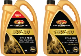 SELECTED+Gulf+Western+SYN-X+5L+ENGINE+OILS%5E