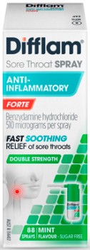 Difflam+Sore+Throat+Spray+Forte+Mint+Flavour+15mL