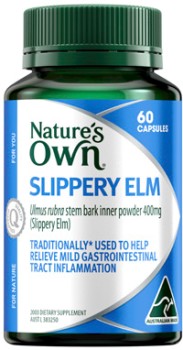 Nature%26rsquo%3Bs+Own+Slippery+Elm+400mg+60+Capsules