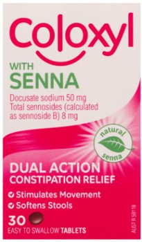 Coloxyl+With+Senna+Dual+Action+Constipation+Relief+30+Tablets