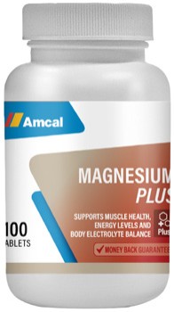 Amcal-Magnesium-Plus-100-Tablets on sale