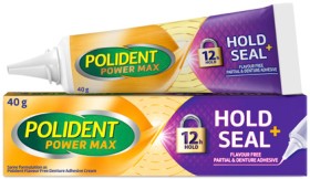 Polident+Power+Max+Hold+%2B+Seal+Adhesive+Cream+40g