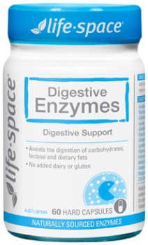 Life-Space+Digestive+Enzymes+60+Capsules