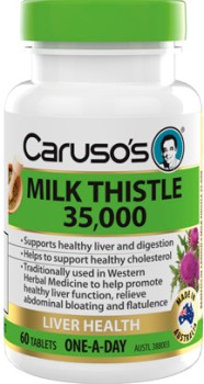 Carusos-Milk-Thistle-35000-60-Tablets on sale