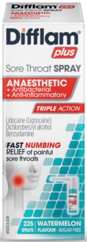 Difflam+Plus+Anaesthetic+Sore+Throat+Spray+30mL