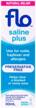 Flo+Saline+Plus+Nasal+Spray+30mL