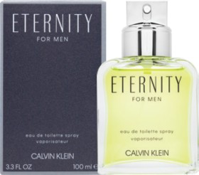 Calvin-Klein-Eternity-For-Men-Eau-De-Toilette-100mL on sale