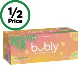 Bubly+Sparkling+Water+Varieties+10+x+375ml