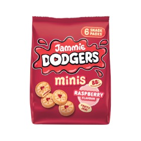 Jammie+Dodgers+Biscuit+Minis+Snack+Packs+120g+Pk+6