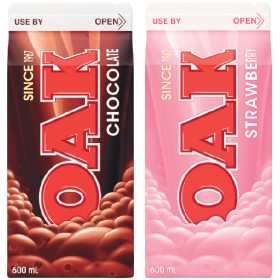 Oak-Flavoured-Milk-600ml on sale