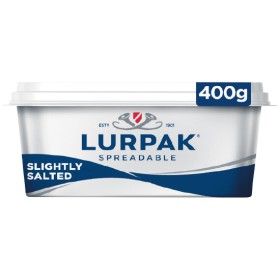 Lurpak+Butter+Spreadable+Slightly+Salted+400g+%26ndash%3B+From+the+Fridge