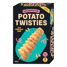NEW+Crunch+%26amp%3B+Co+Potato+Twisties+520g